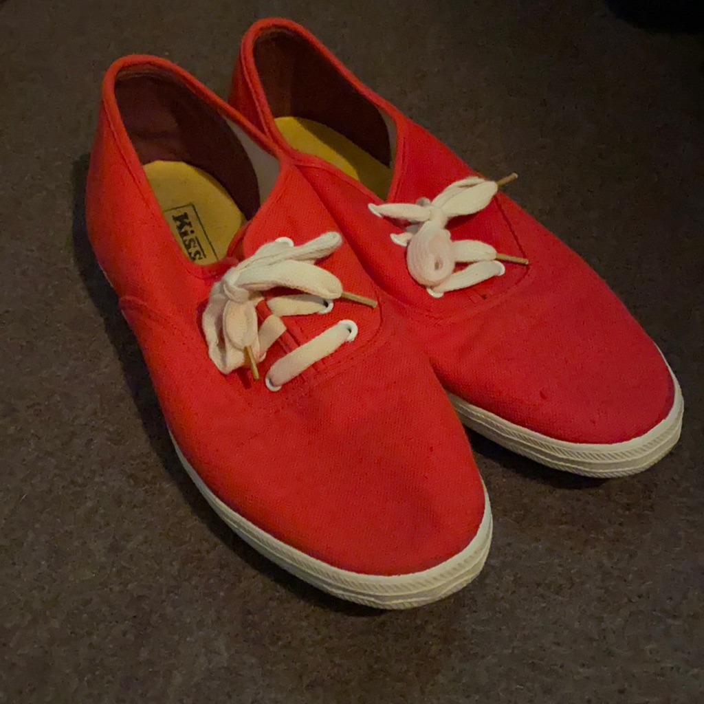 Vintage Red Sneaks